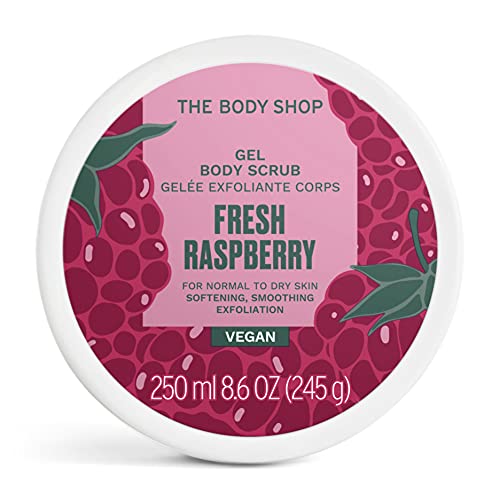 The Body Shop Fresh Raspberry Gel Body Scrub 250ml (8.6 Oz)